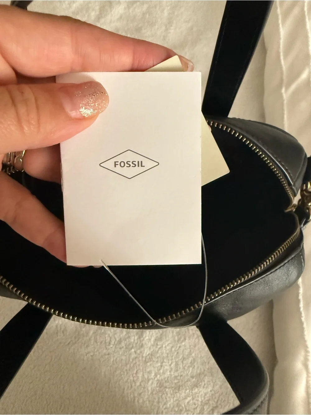 Fossil compact black